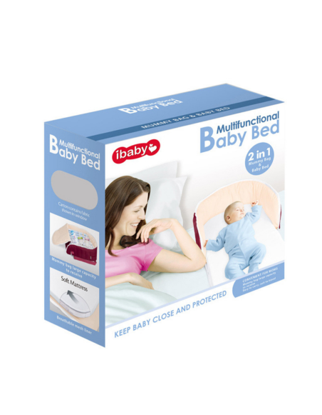 Багатофункціональне_гніздо_для_немовлят_синє_Baby_Bed_ibaby