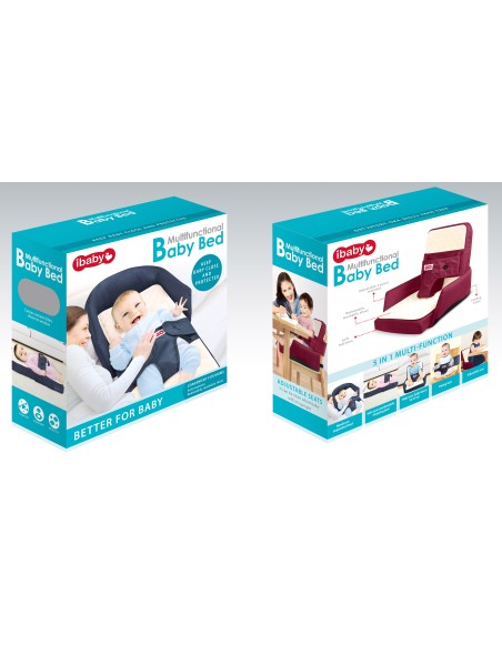 Гніздечко_для_малюка_Multi_5в1_бордове_ibaby