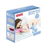Багатофункціональне_гніздо_для_немовлят_бордове_Baby_Bed_ibaby