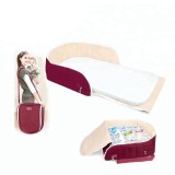 Багатофункціональне_гніздо_для_немовлят_бордове_Baby_Bed_ibaby