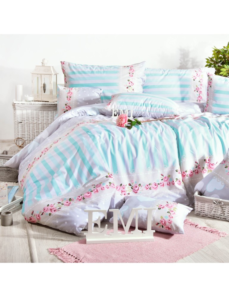 Бавовняна_постільна_білизна_Ariela_кольорова