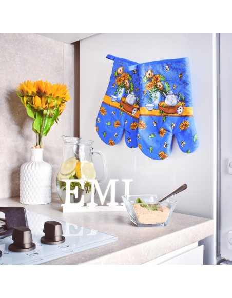 Прихватка_синя_соняшник