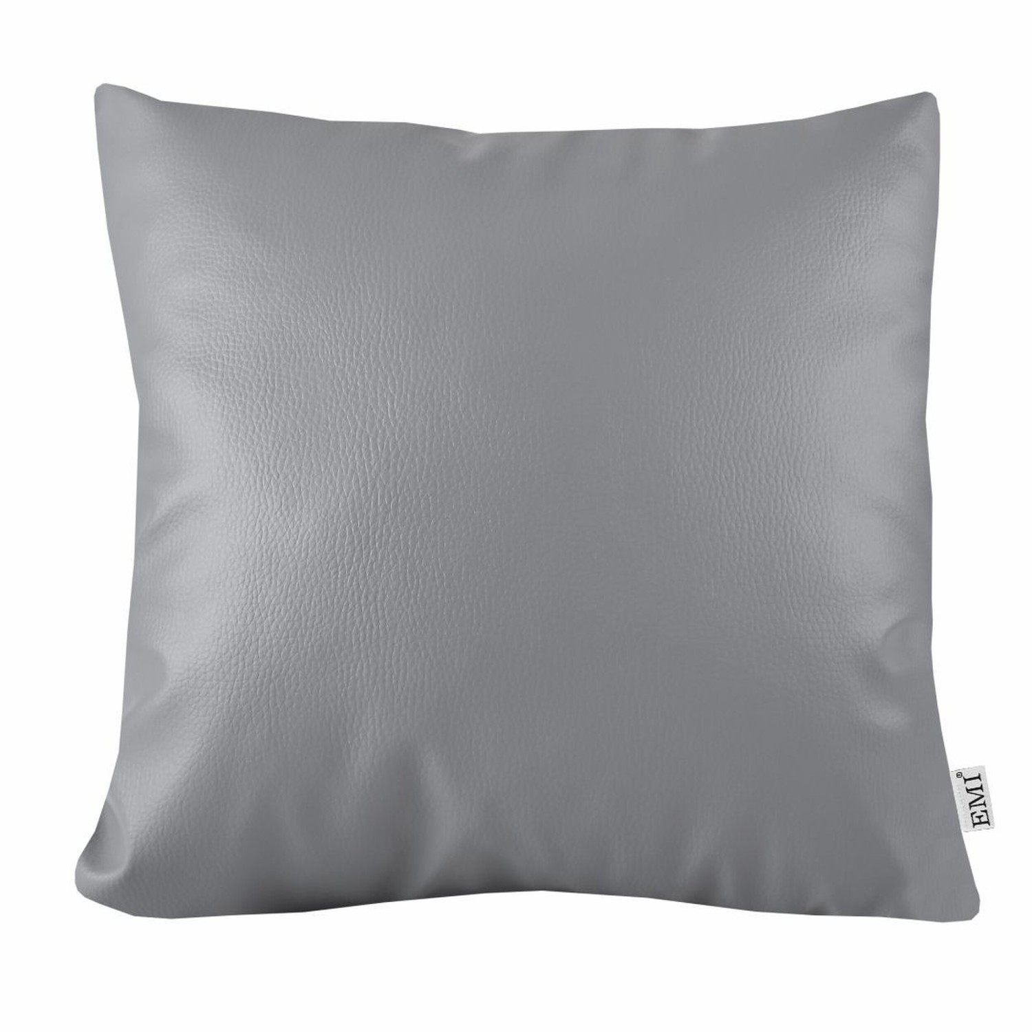 Подушка_40x40_сіра_екошкіра_EMI