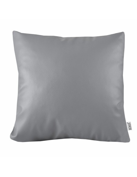 Подушка_40x40_сіра_екошкіра_EMI