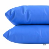 Подушка_40x40_синя_екошкіра_EMI