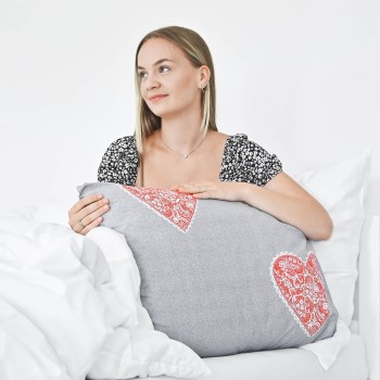 Подушка_50x70_Darling_червона_EMI