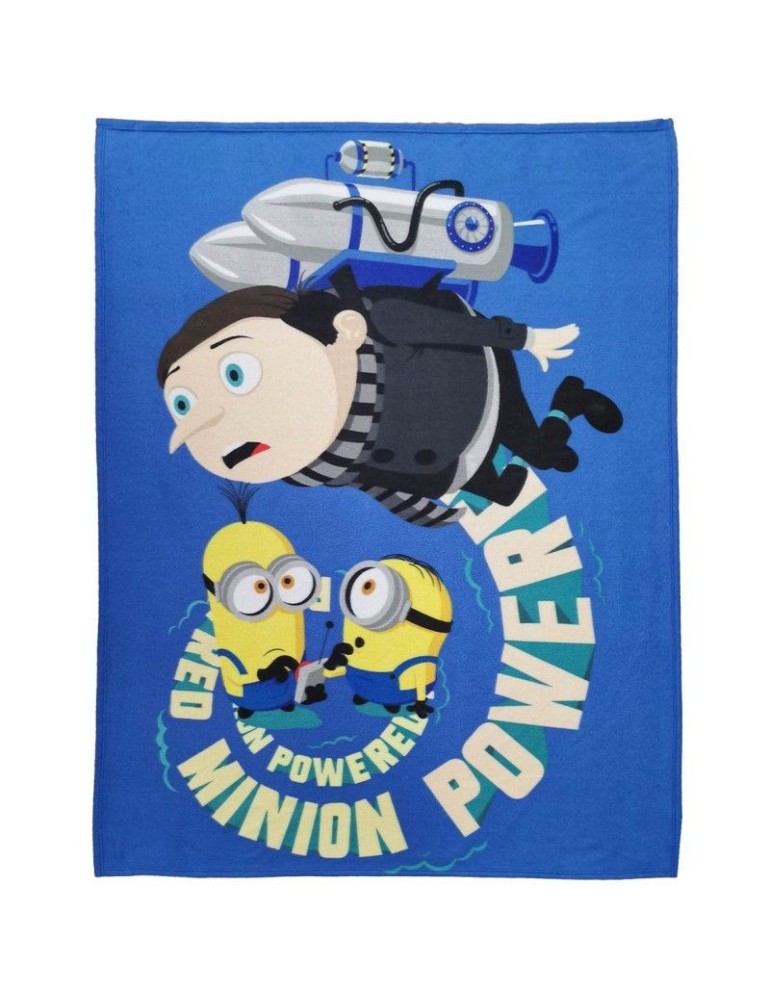 Плед_флісовий_синій_Minioni_130x170cm Плед_флісовий_синій_Minioni_130x170cm