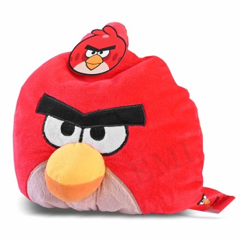 Декоративна_подушка_Angry_Birds_червона