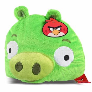 Декоративна_подушка_Angry_Birds_зелена