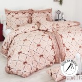 Бавовняна_постільна_білизна_Vintage_коричнева_EMI