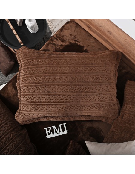 Постільна_білизна_з_мікрофлісу_Banu_коричнева_EMI