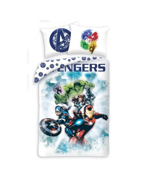 Бавовняна_постільна_білизна_Avengers_140x200+70x90cm