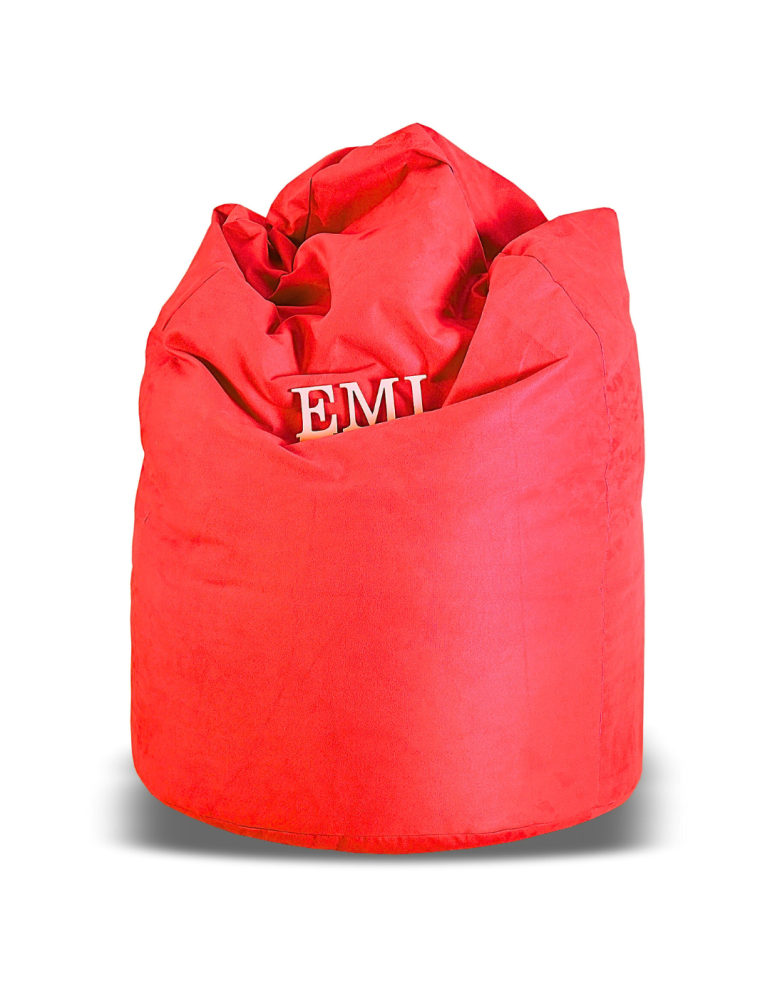 Мішок_для_сидіння_груша_замшева_червона_EMI