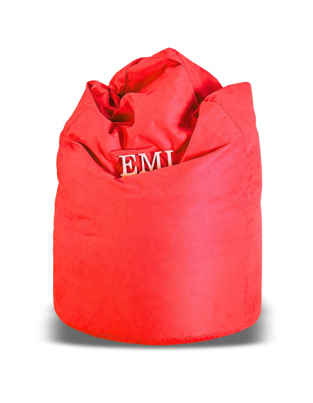 Мішок_для_сидіння_груша_замшева_червона_EMI