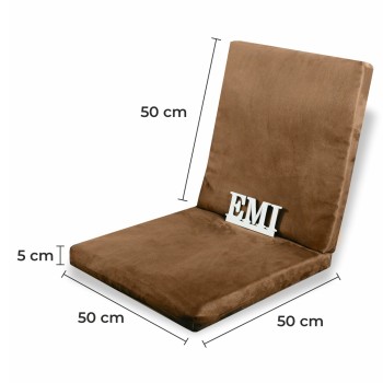 Матрац_для_садового_стільця_коричнева_EMI