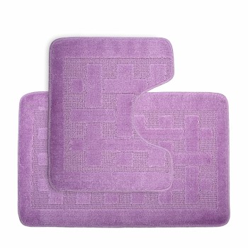 Набір килимків для ванної кімнати 2 шт Amy Purple EMI