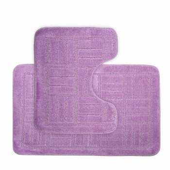 Набір килимків для ванної кімнати 2 шт Tara Purple EMI
