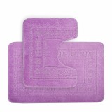 Набір килимків для ванної кімнати 2 шт Agnes Purple EMI