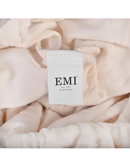 Простирадло з мікрофлісу крем EMI