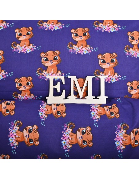 Дитяча бавовняна постільна білизна Tiger EMI