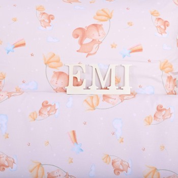 Дитяча постільна білизна Білочка в хмаринках EMI