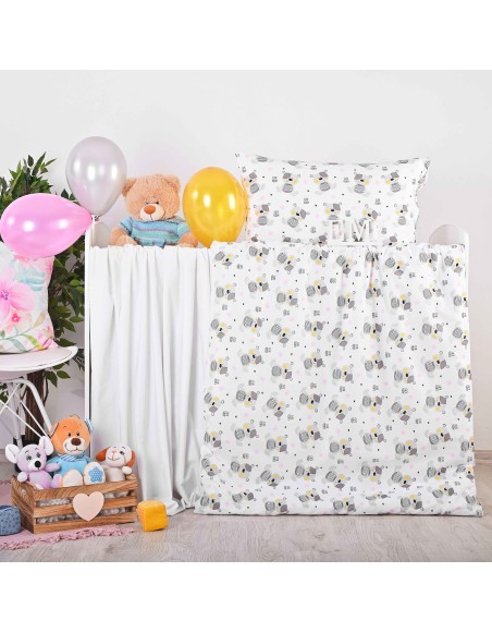 Дитяча бавовняна постільна білизна Teddy EMI