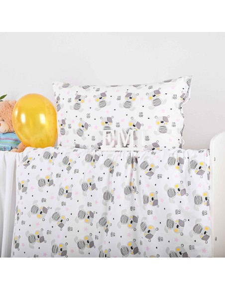 Дитяча бавовняна постільна білизна Teddy EMI