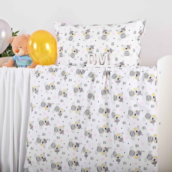 Дитяча бавовняна постільна білизна Teddy EMI