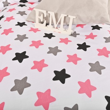 Дитяча постільна білизна Pink Stars EMI