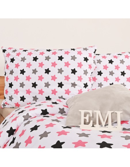 Дитяча постільна білизна Pink Stars EMI