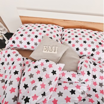 Дитяча постільна білизна Pink Stars EMI