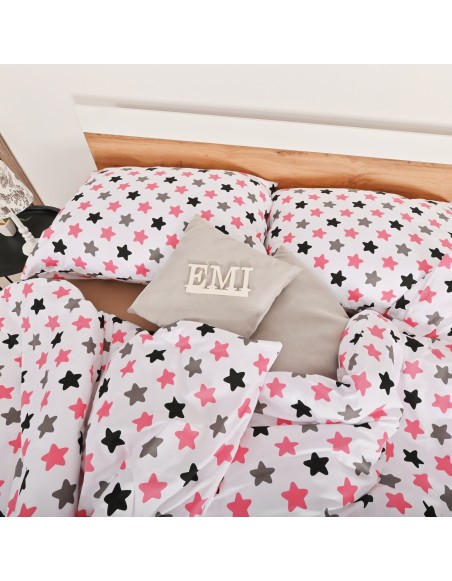 Дитяча постільна білизна Pink Stars EMI