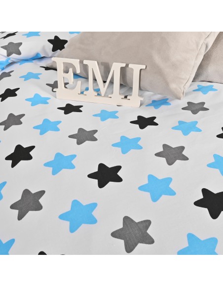 Дитяча постільна білизна Stars blue EMI