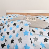 Дитяча постільна білизна Stars blue EMI