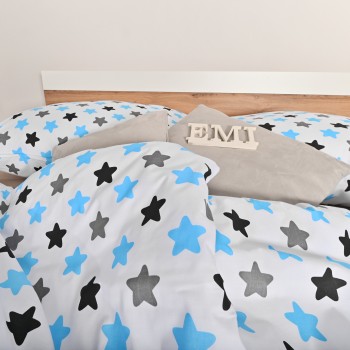 Дитяча постільна білизна Stars blue EMI
