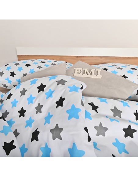 Дитяча постільна білизна Stars blue EMI