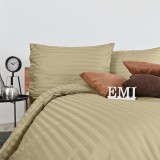 Постільна білизна з дамаску капучино EMI