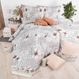 Крепова постільна білизна Isadora pink EMI