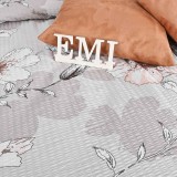 Крепова постільна білизна Isadora pink EMI