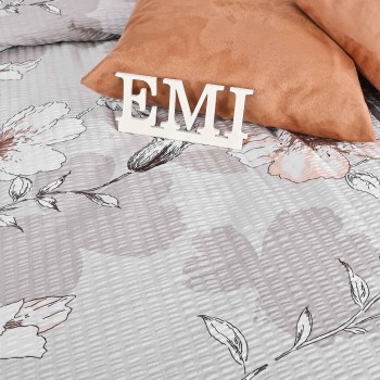 Крепова постільна білизна Isadora pink EMI