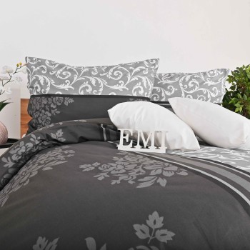 Бавовняна постільна білизна Natura gray EMI