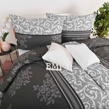 Бавовняна постільна білизна Natura gray EMI