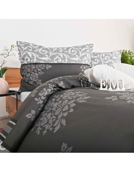 Бавовняна постільна білизна Natura gray EMI