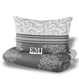Бавовняна постільна білизна Natura gray EMI