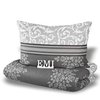 Бавовняна постільна білизна Natura gray EMI