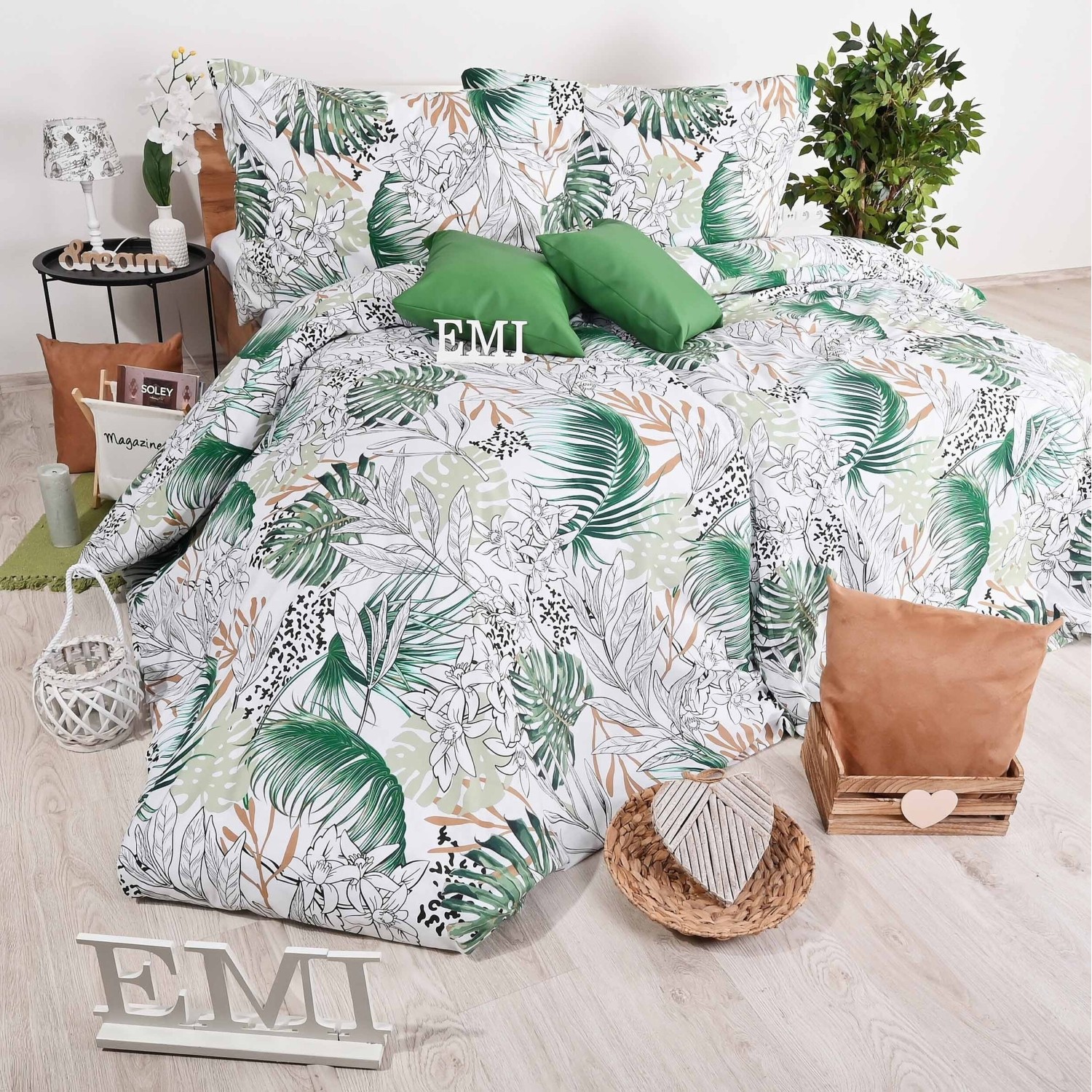 Бавовняна постільна білизна Botanic EMI