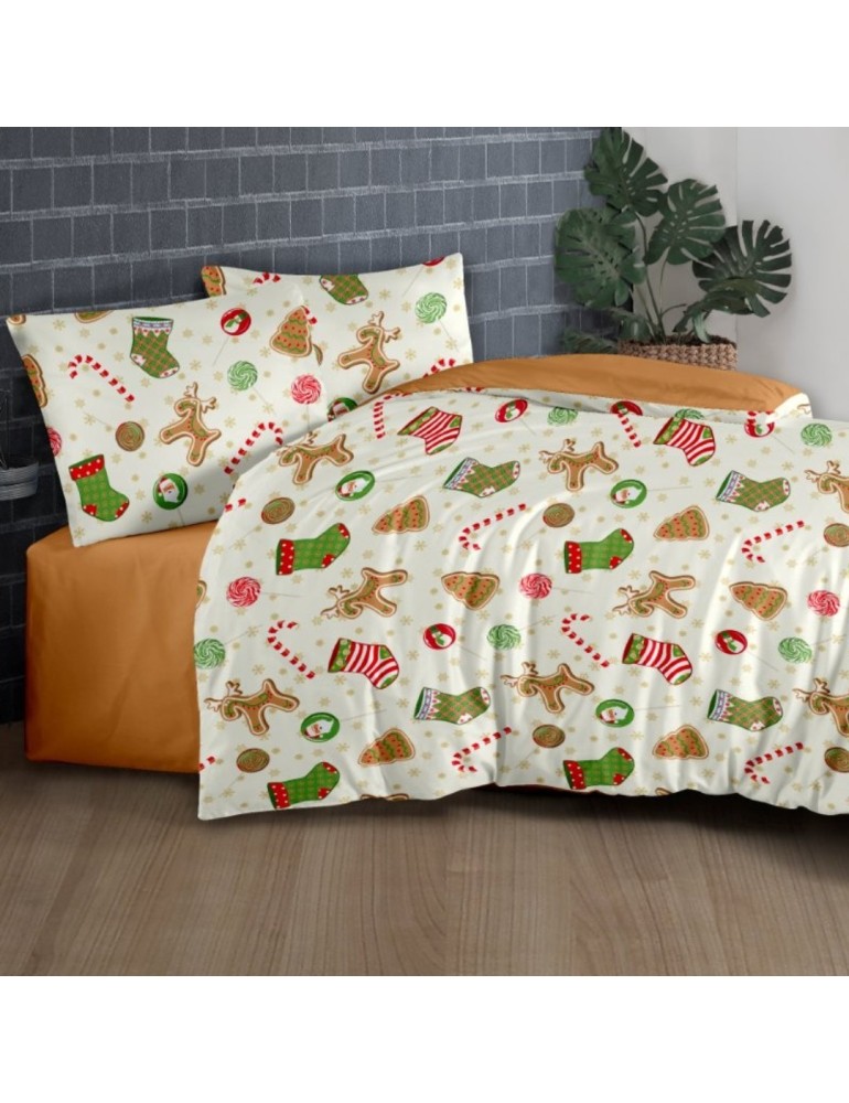 Різдвяна бавовняна постільна білизна Noel EMI Різдвяна бавовняна постільна білизна Noel EMI