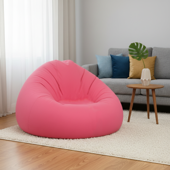 Мішок для сидіння куля рожева EMI