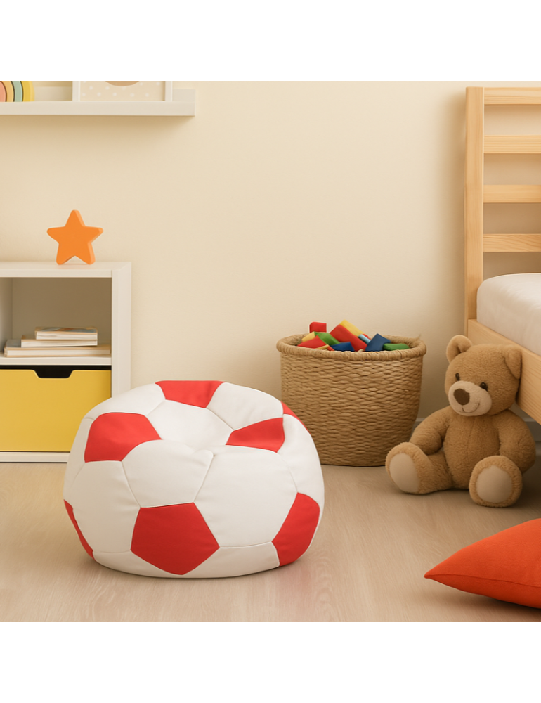 Мішок_для_сидіння_футбольний_м'яч_маленький_білочервоний_EMI