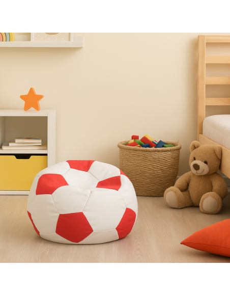 Мішок_для_сидіння_футбольний_м'яч_маленький_білочервоний_EMI